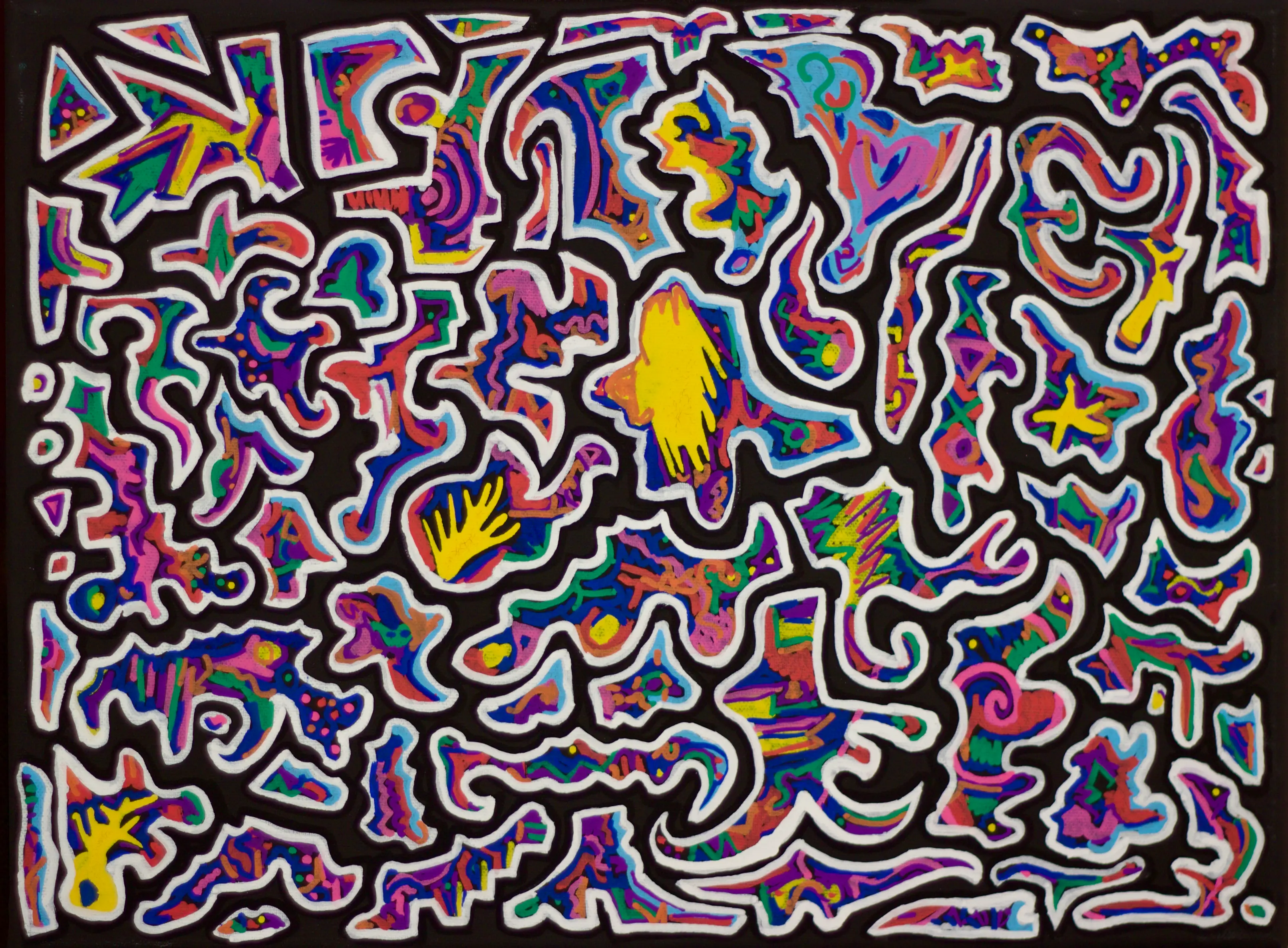 Painting by Xander Drake titled Which Way