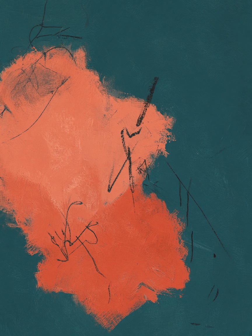 Temporary abstract layout study — not a finished artwork
